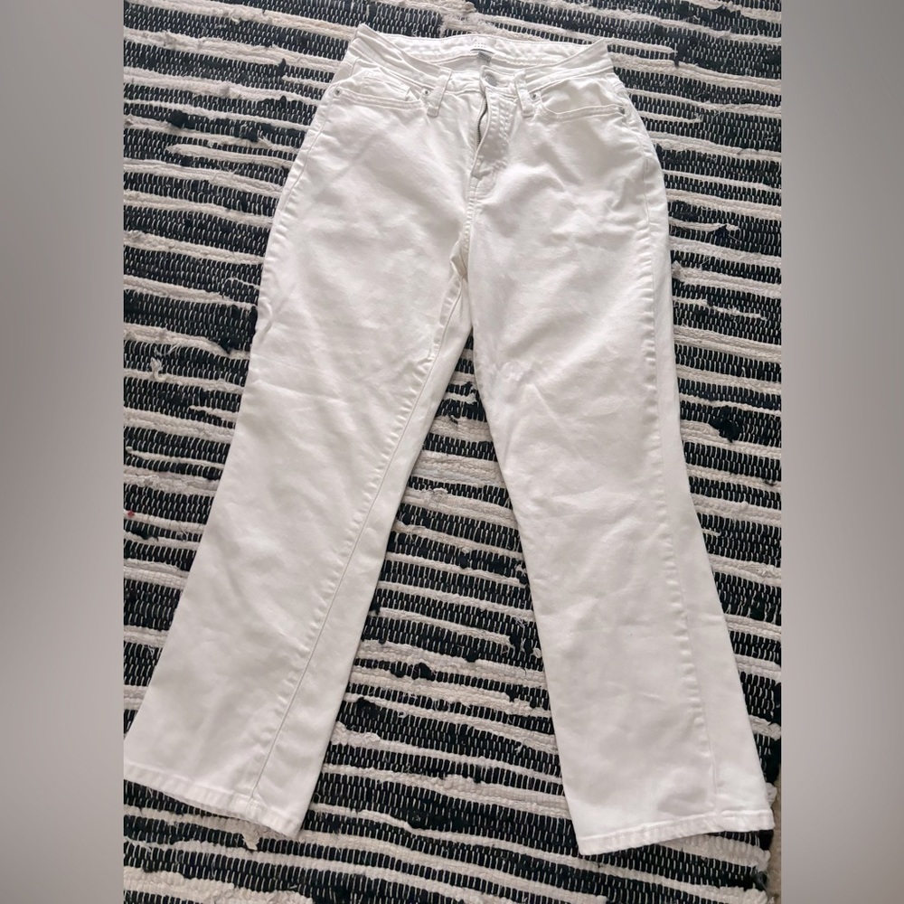 Off white mom jeans, size 2, A New Day brand from target